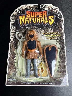 De colección Tonka (1987) Super Naturals Snake Bite Evil Warrior Sin usar, en caja, Snakebite Foto 1 de 4