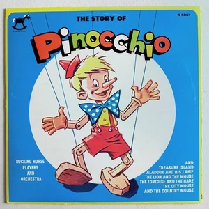 The Story of Pinocchio Vinyl LP Record Album Rocking Horse Players & Orchestra - Picture 1 of 6