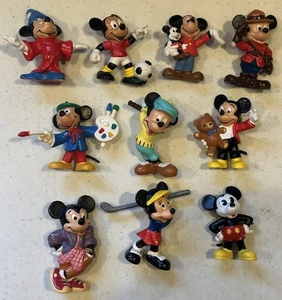 !Vintage Bully/Bullyland/Applause Disney Mickey Mouse PVC Figur Lot(10 Figuren) - Bild 1 von 24