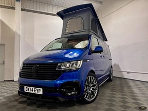 2024 VW Transporter T6.1 Highline Camper T32 6Sp Manual 150BHP SWB RIB Skyline - Picture 1 of 24