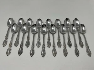 Juego de 16 cucharas ovaladas de acero inoxidable Oneida Wordsworth EE. UU. - Imagen 1 de 3