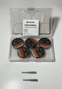 30 Stck. EZARC 1-1/2 Trennscheiben 1/8 Zoll Dorn mit 2 Dorn für Schneideisenschleifer - Bild 1 von 9