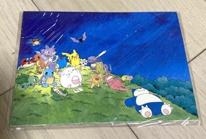 New Pokemon Fukuyama Keiko Postcard Set of 5 Pikachu Bulbasaur Charmander - Picture 1 of 2