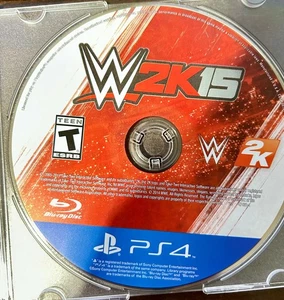 WWE 2K15 (Sony PlayStation 4, 2014) SOLO DISCO - Imagen 1 de 2