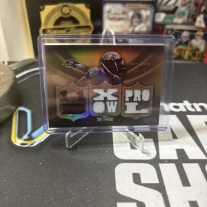 2010 Topps Triple Threads Relic Patch GOLD 3/9 Ray Lewis #TTR-132 Ravens HOF - Picture 1 of 3