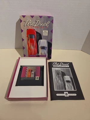 The Duel: Test Drive 2 II (Sega Genesis, 1992) Authentic Complete CIB Box Game - Image 1 of 4
