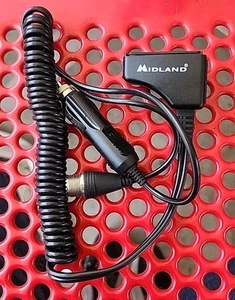 CB MIDLAND CAR VAT TRUCK KIT Antenna Adapter With Charger Cable - Photo 1/4