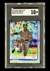 Miguel Andujar SPARKLE REFRACTOR #/162 SGC 10 GEM ๐ฅ ROOKIE CUP YANKEES SLAB - Picture 1 of 6