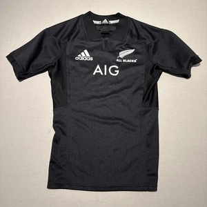 Neuseeland All Blacks 2017/2018 Heim Adidas Rugby Shirt Trikot Herren Small - Bild 1 von 11