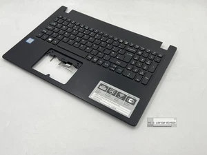 OEM Acer Aspire A315-51 Palmrest Top Cover UK Keyboard Black 6B.GNPN7.022 - Picture 1 of 3