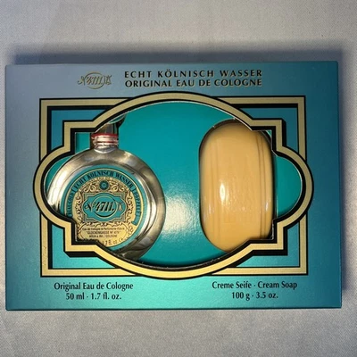 Agua de Colonia Real Nº 4711 Original Eau de Cologne & Cream Soap Set Foto 1 de 3