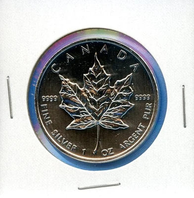 2013 Canada Silver Maple Leaf $5 1 oz .9999 BU MS Uncirculated #33 Coin - Image 1 of 3