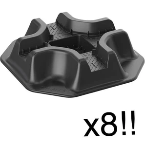 CAMO Deck Block 15.75" x 15.75" x3.5" Heavy-Duty Polyolefin Cinder Block 8-Count - Picture 1 of 15