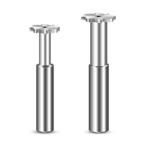 HSS Schaftfräser T-Nutfräser Nutenfräser T Slot Cutter Ø 8 - 14mm - Bild 1 von 4