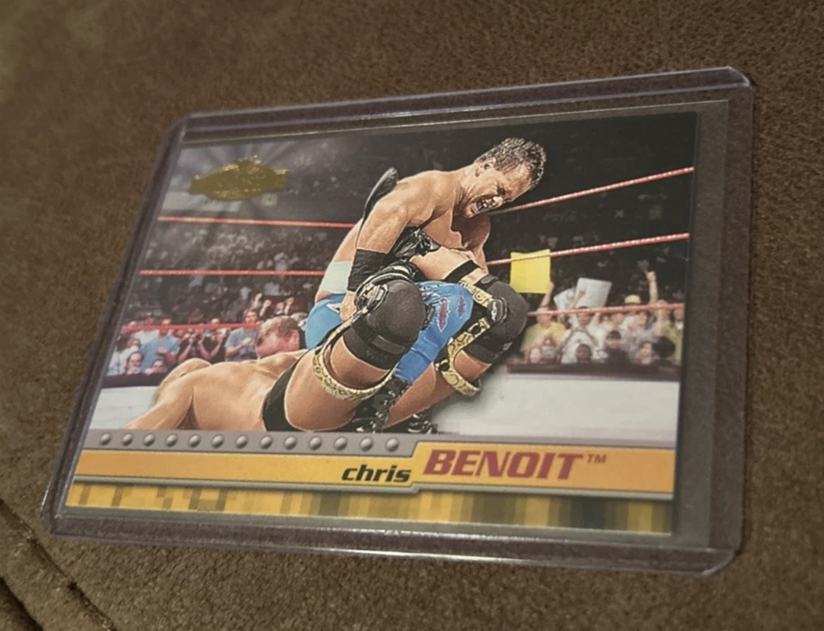 2001 Fleer WWE Championship Clash Chris Benoit #24 Rookie RC - Image 1 of 1