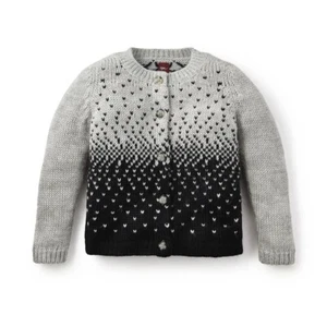 Tea Collection girls' Marti Alpaca blend Wool sweater Cardigan NWT L 8-10 - Picture 1 of 4