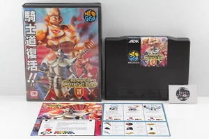 SNK NEO GEO AES Cross Sword II 1995 Game Software MVS conversion product Japan - Picture 1 of 24