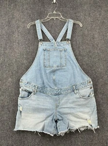 Isabel Maternity By Ingrid & Isabell Overall Shorts Size 14 - Picture 1 of 13