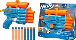 Nerf Elite 2.0 Prospect QS-4, 8 Nerf Elite Darts, 4-Dart Blaster - Bild 1 von 6