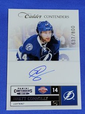 2011-12 Panini Playoff Contenders Brett Connolly Calder Contenders RC Auto #249