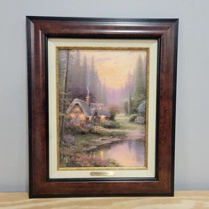 Thomas Kinkade 17" Oil on Fibre Canvas /w COA #Meadowood Cottage - Picture 1 of 8