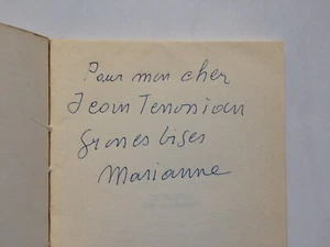 Marianne van HIRTUM " Le trépied des algèbres " avec ENVOI, Edit° Rougerie 1980 - Picture 1 of 2