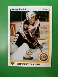 1990-91 Upper Deck French Jeremy Roenick AS Chicago Blackhawks #481  - Bild 1 von 2