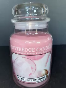 Kringle Kittredge Candle BLUSHBERRY FROSE 23 Oz Jar Candle / Double Wick - Picture 1 of 3