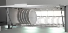 Scolapiatti griglia unica INOX per mobile vasistas da 60-80-90-120 cm