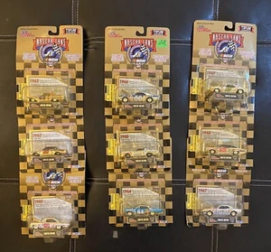 9 pc Lot Racing Champions NASCAR 50 Fans Commemorative Gold Series 1960-1969 - Picture 1 of 7