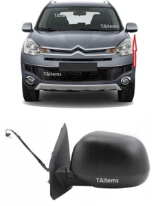 LEFT MIRROR HEATED 5pin. fits for CITROEN C-CROSSER ( 2007 - 2011 ) - Picture 1 of 3