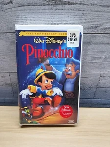 WALT DISNEY'S PINOCCHIO - 60TH ANNIVERSARY EDITION - SEALED VHS - Bild 1 von 6