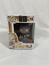 Funko Pop The Walking Dead #16 Bicycle Girl Bloody PX Previews Exclusive DMG Box