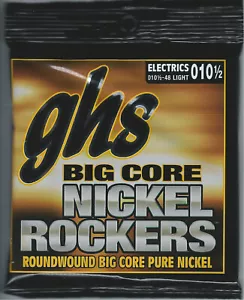 GHS BCL Big Core Nickel Rockers E-Gitarrensaiten, Lt .0105-.048 - Bild 1 von 1