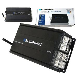 Blaupunkt AMP1804BT Car Audio 4-Channel Class D 1600W Amplifier w/ Bluetooth NEW - Picture 1 of 7