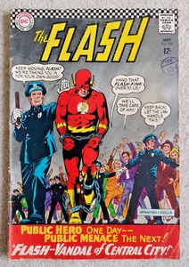 The Flash #164 Vandal of Central City DC Sept 1967 Broome-Infantino + sehr guter Zustand - Bild 1 von 10