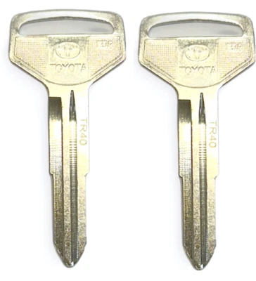 Комплект из 2 Toyota TR40 / X174 механический металлический ключ - Изображение 1 из 4