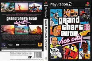Grand Theft Auto: Vice City PS2 Case Box + Cover Art Work Only (No Game) - Picture 1 of 2