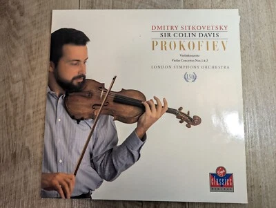 Dmitry Sitkovetsky - Sir Colin Davis Violin Concertos Nos. 1 & 2 NM LP vinyl - Image 1 of 3