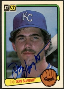 Don Slaught #196 signed autograph auto 1983 Donruss Baseball Trading Card - Picture 1 of 1