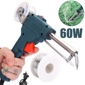 Kit De Soldador Pistola Soldar Estaño Soldadura Automática Para Placas Circuitos - Picture 1 of 14