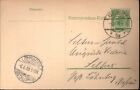 ÖSTERREICH 1908 Korrespondenz Karte 5H gelaufen Karlsbad 5.6.1908 Postkarte