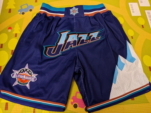 Just Don x Mitchell & Ness Utah Jazz shorts size small BNWT Cover