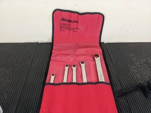 #bh243 Snap-on Tools NEW XDHR705 5pc 12-Point Metric Flank Ratcheting Wrench Set - Picture 1 of 6