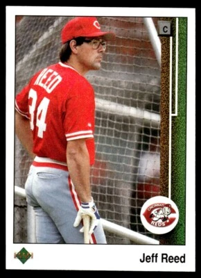 1989 Upper Deck #276 Jeff Reed - Cincinnati Reds - Image 1 of 2