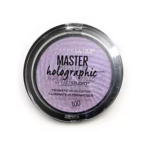 Maybelline Master Holographic Prismatic Highlighter Glow Powder #100 0.24 oz - Picture 1 of 2