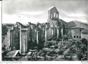 ba 25 1966 VENOSA (Potenza) Ruderi del Tempio SS.Trinità- viagg Ed.Simone Bari - Bild 1 von 1