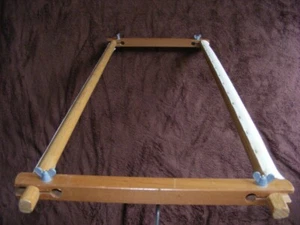 PORTABLE Medium TIMBER FRAME for Tapestry Cross-Stitch Embroidery. 20"-51cm - Picture 1 of 1
