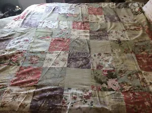 Greenland Home Bloom Prairie Patchwork Duschvorhang Shabby Chic Cottage - Bild 1 von 9