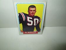 AL BEMILLER 1964 football Card Vintage Topps #25 Rookie Rc BUFFALO BILLS Exc